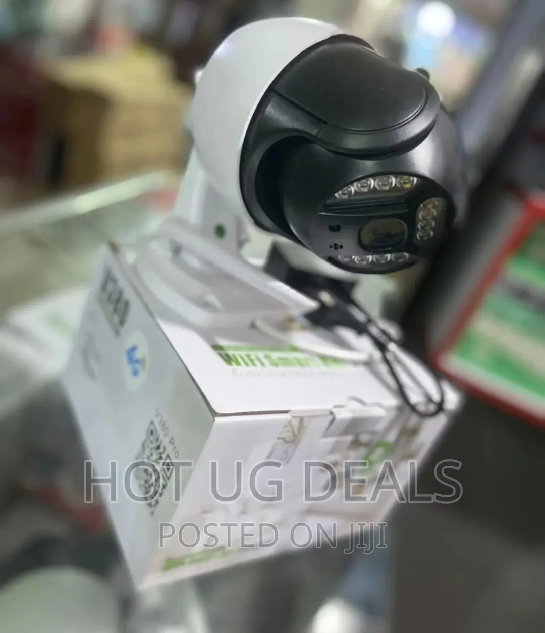 V380 4G Simcard Camera - White, Black