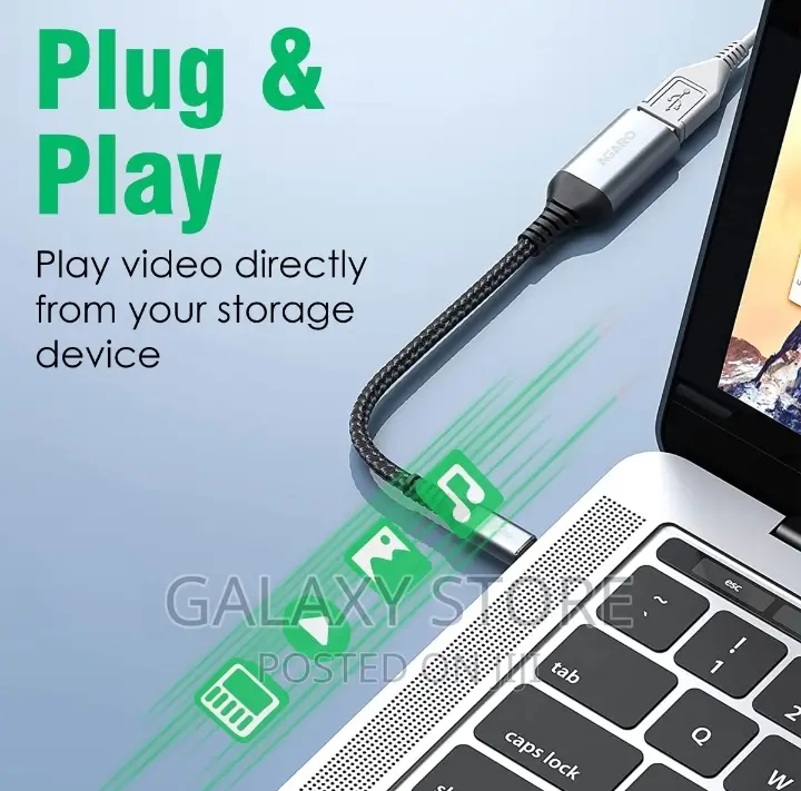 USB a to Type-C OTG With Cable