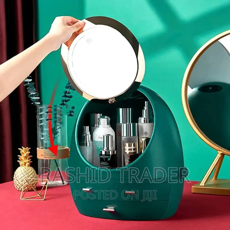 Cosmetics Storage With Mirror