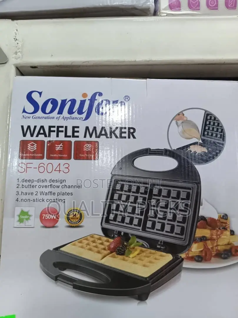 Electric Sonifer Waffle Maker