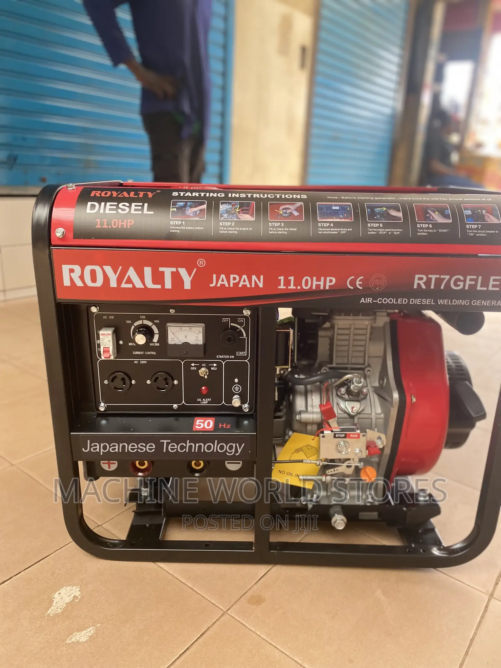 Generator Diesel 6.5kva (Royalty)