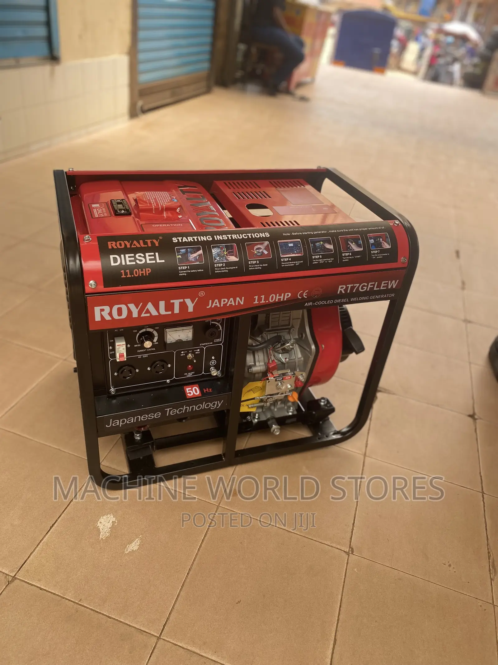 Generator 6.5kva Japan (Open Body)