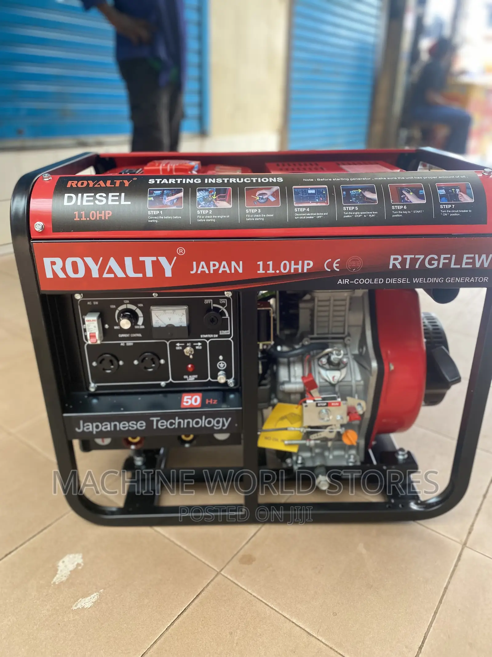 Generator 6.5kva Japan (Open Body)
