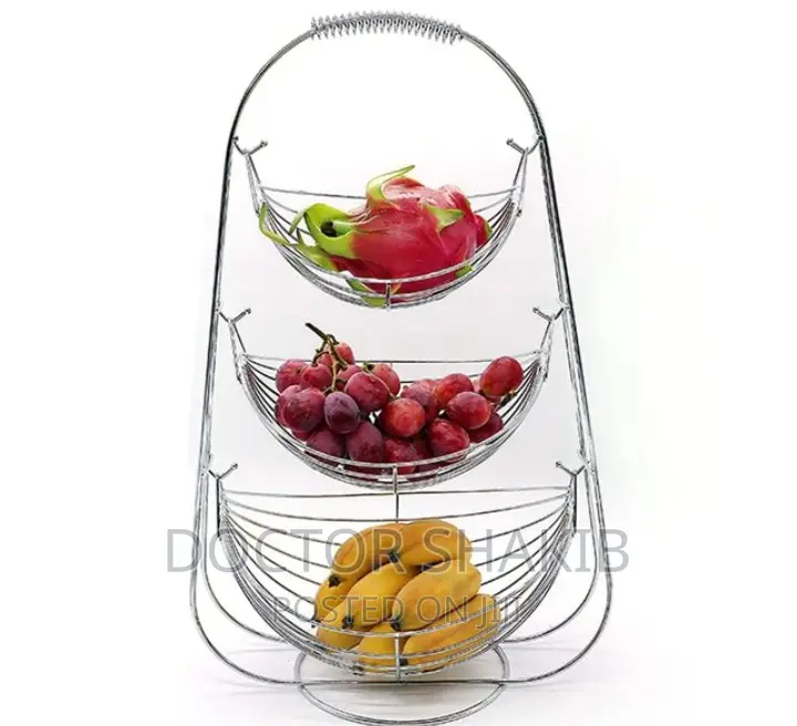 Fruit Plate Iron Wire Fruit Basket/ Racks