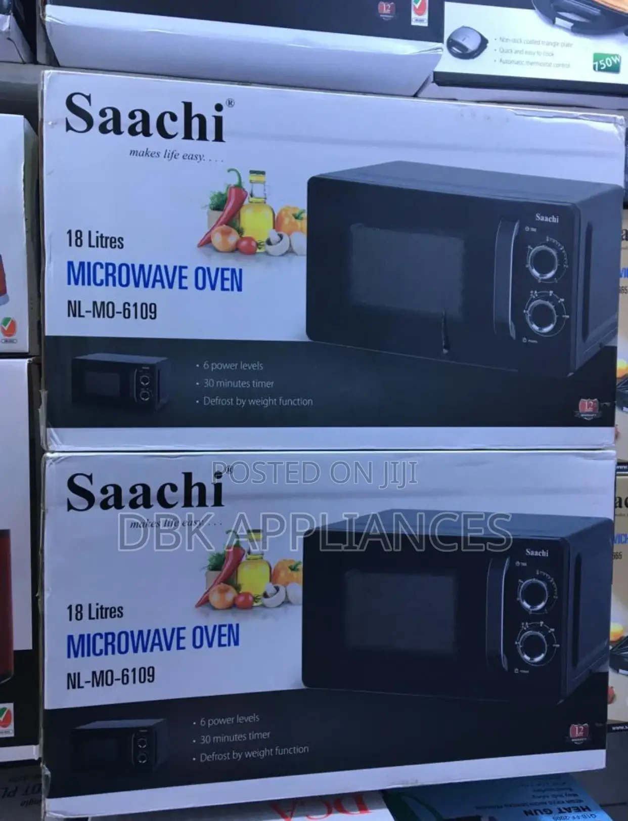 Saachi 18l Microwave Oven Authentic With 2yr Warranty