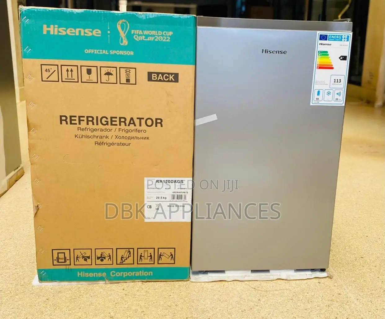 Hisense 120l Single Door Refrigerators 2yr Warranty