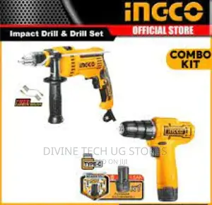 2PCS Drill Combo Kit ( Impact 710w And Cordless )