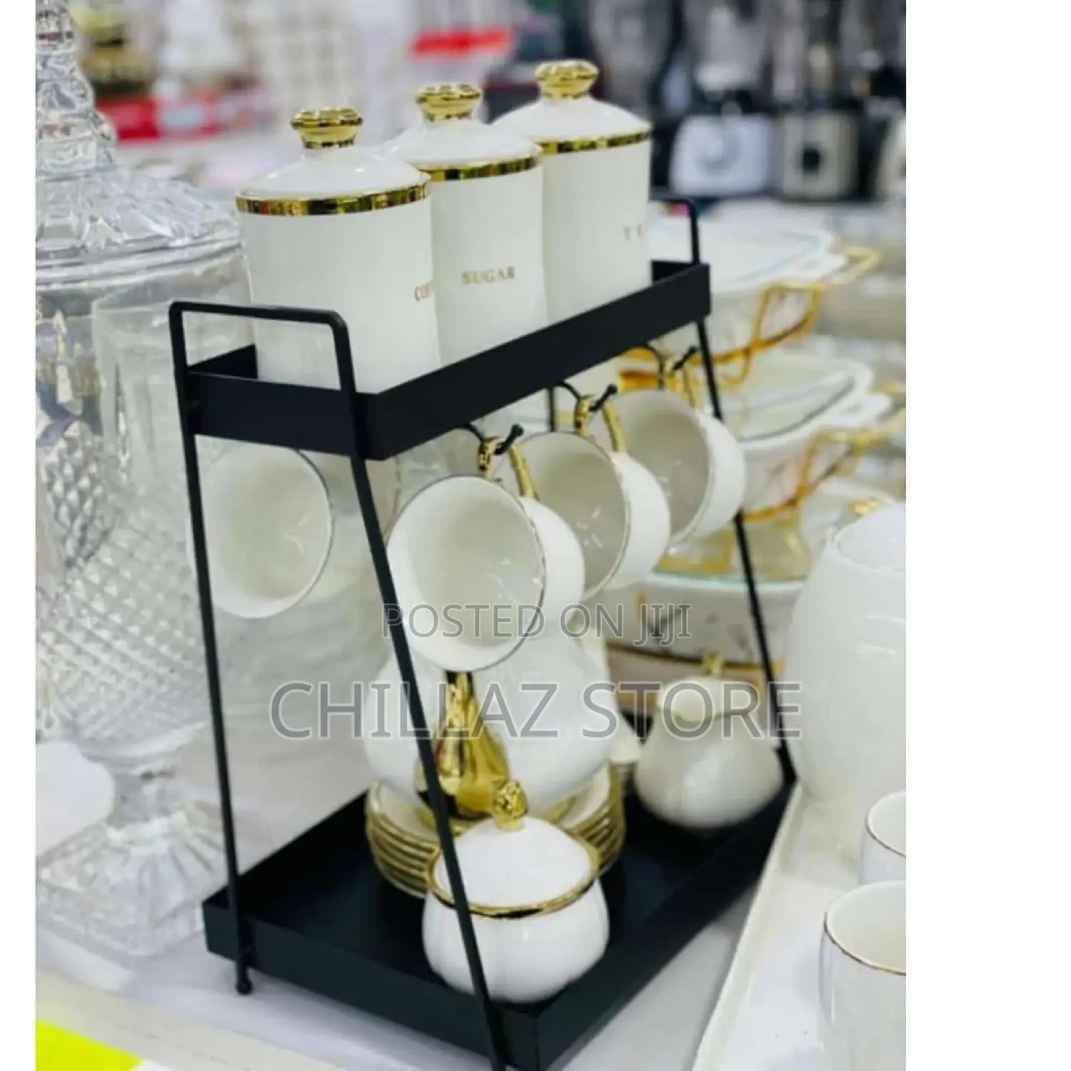Stainless Steel Tea Cup Stand.