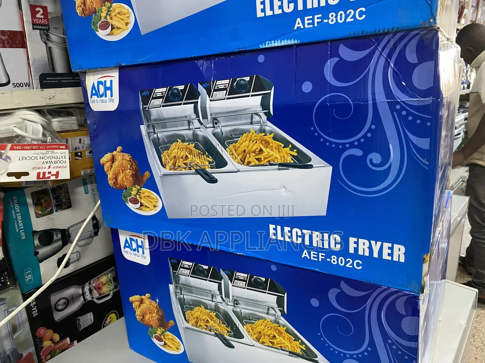 Adh 12L Dual Deep Fryers Available