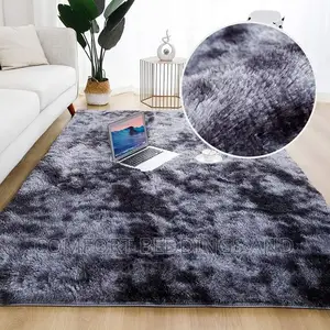 Fluffy Carpet Dark Gray