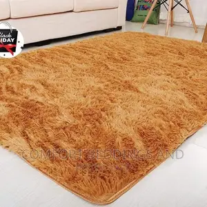Fluffy Carpet Brown