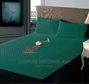 Quilted Waterproof Mattress Protector Green
