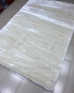 Turkish Shaggy Carpet Cream