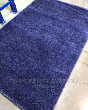 Turkish Shaggy Carpet Blue