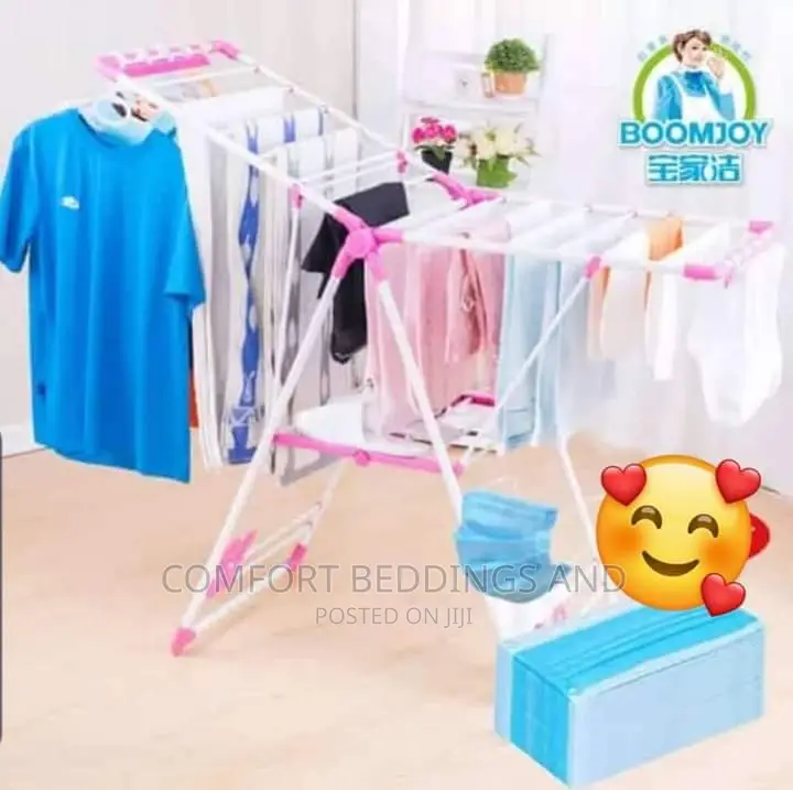 Cloth Drying Rack Pink