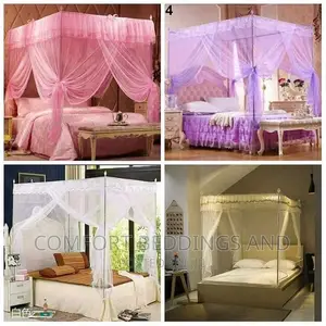 Four Stand Square Mosquito Net 4*6, 5*6, 6*6