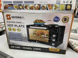 Sayonapps Electric Oven With a Hot Plate Authentic