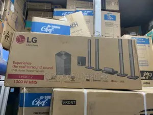 LG Home Theater LHD 657 (2tall Boys) 1000W 2yr Warranty