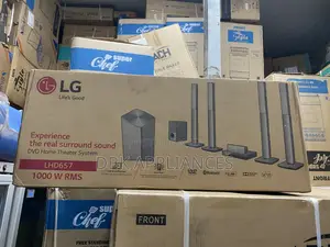 LG LHD 657 Home Theater (4tall Boys) Original Beyi Powa