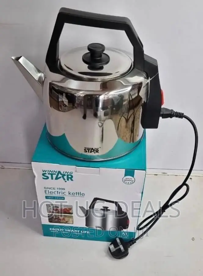 Winningstar 5 Littre Electric Kettle – Silver
