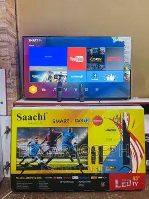 Saachi Smart Tv With Two Remote