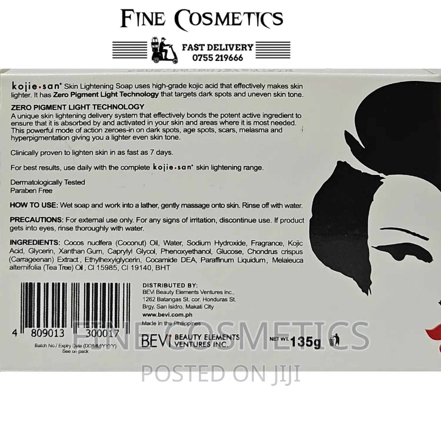 ORIGINAL Kojie San Soap Zero Pigment Classic Skin Lightening