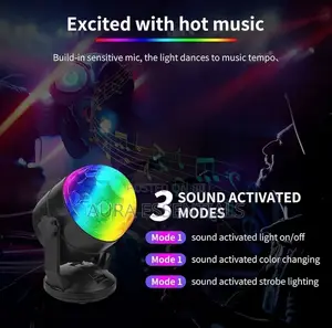 7 Colours Disco Ball Light