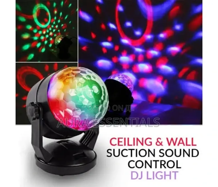 7 Colours Disco Ball Light