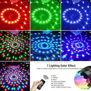 7 Colours Disco Ball Light