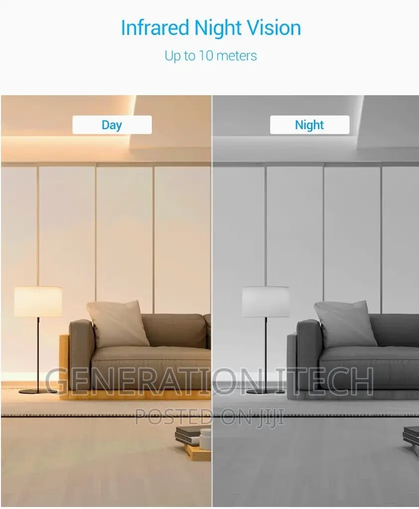 C6w Smart Camera 4MP Motion Sensor, 2 Way Audio Night Vision