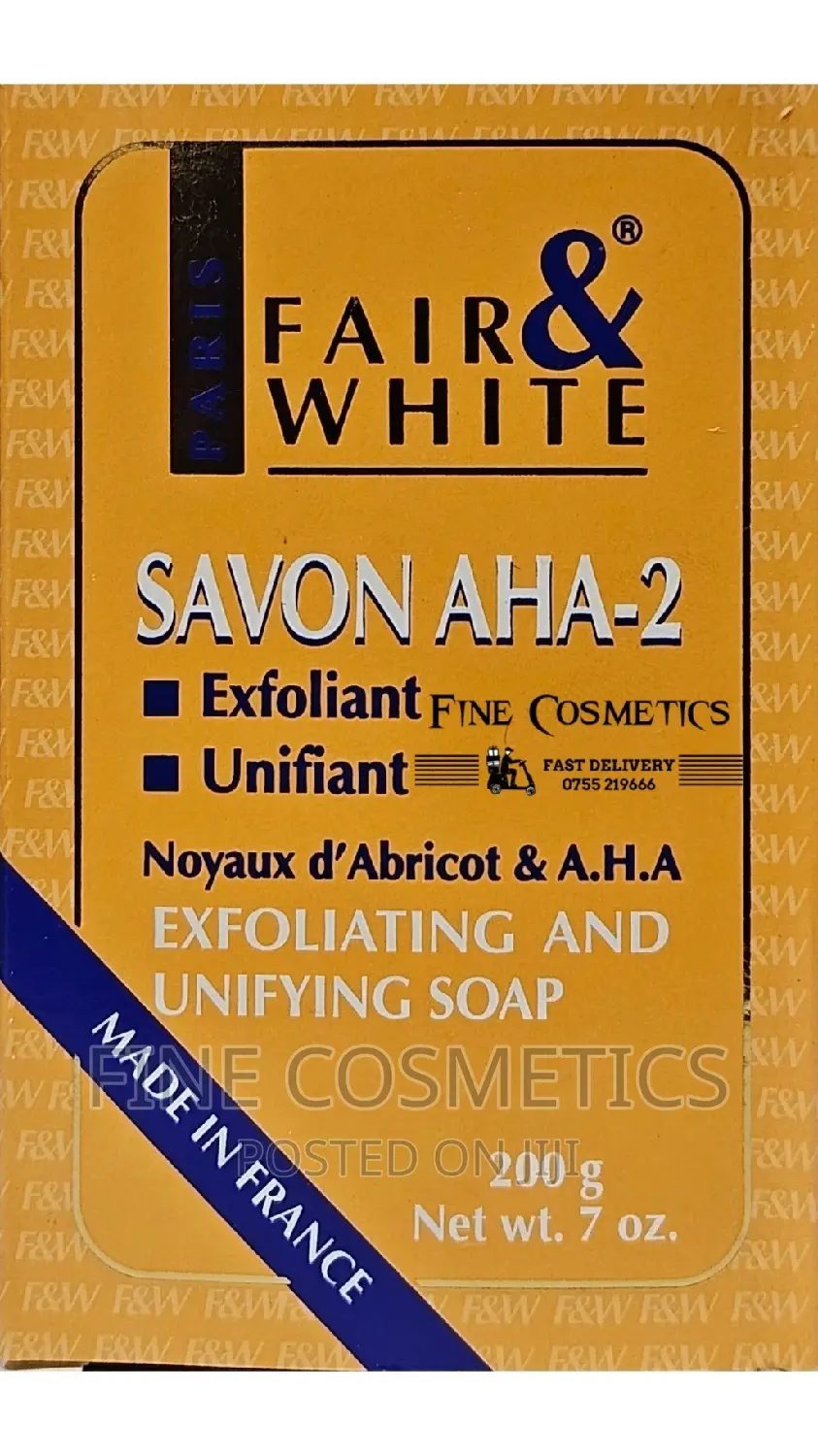 Original Fair and White Aha Exfoliating Soap