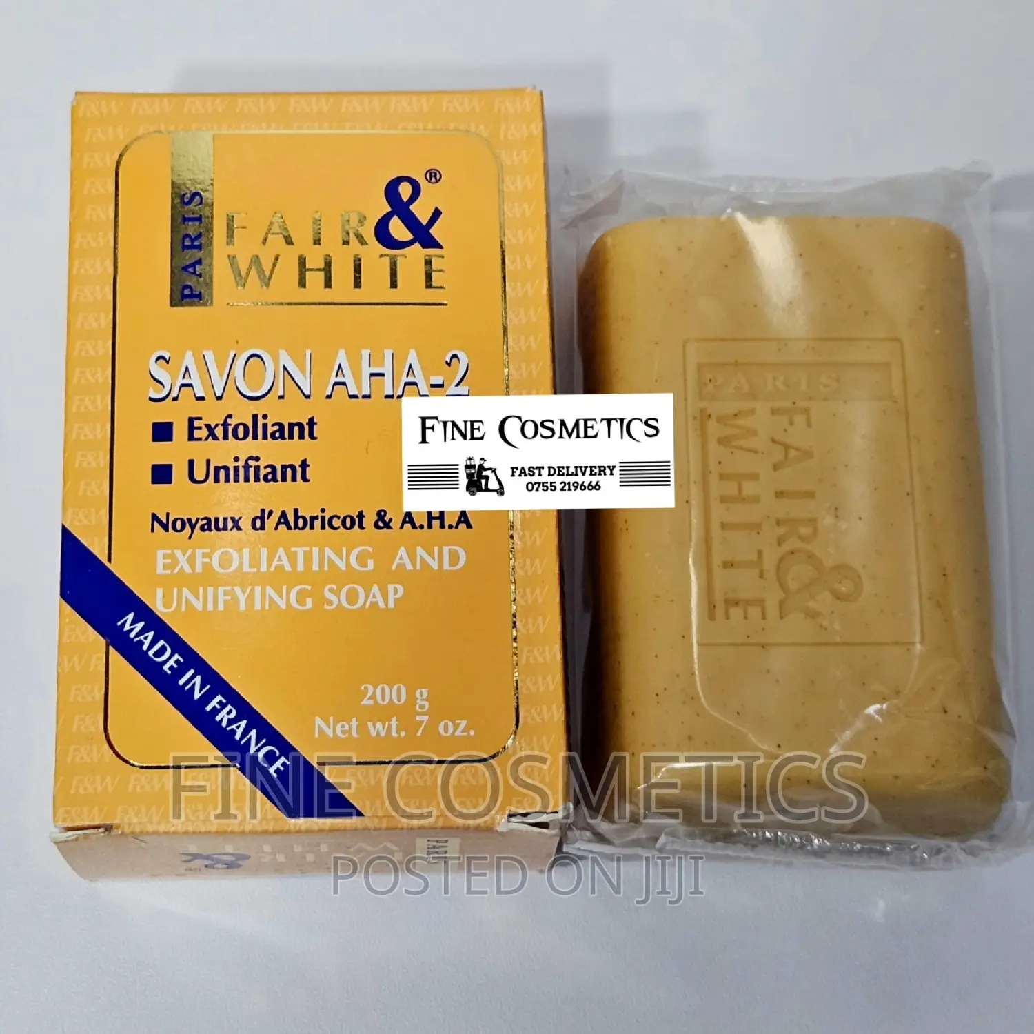 Original Fair and White Aha Exfoliating Soap