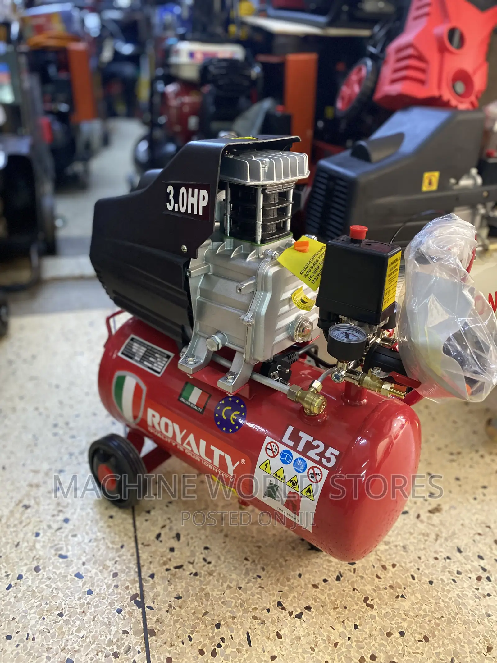 Air Compressor 25ltrs (Italy)