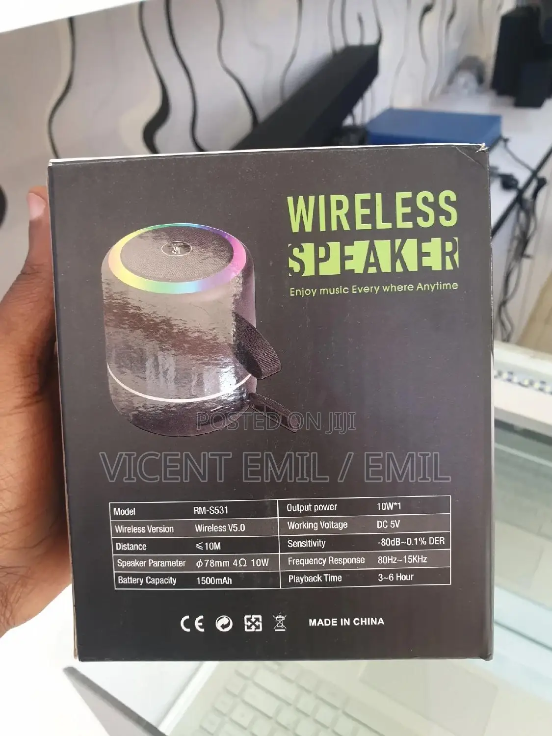 Wireless Speaker RM-S531
