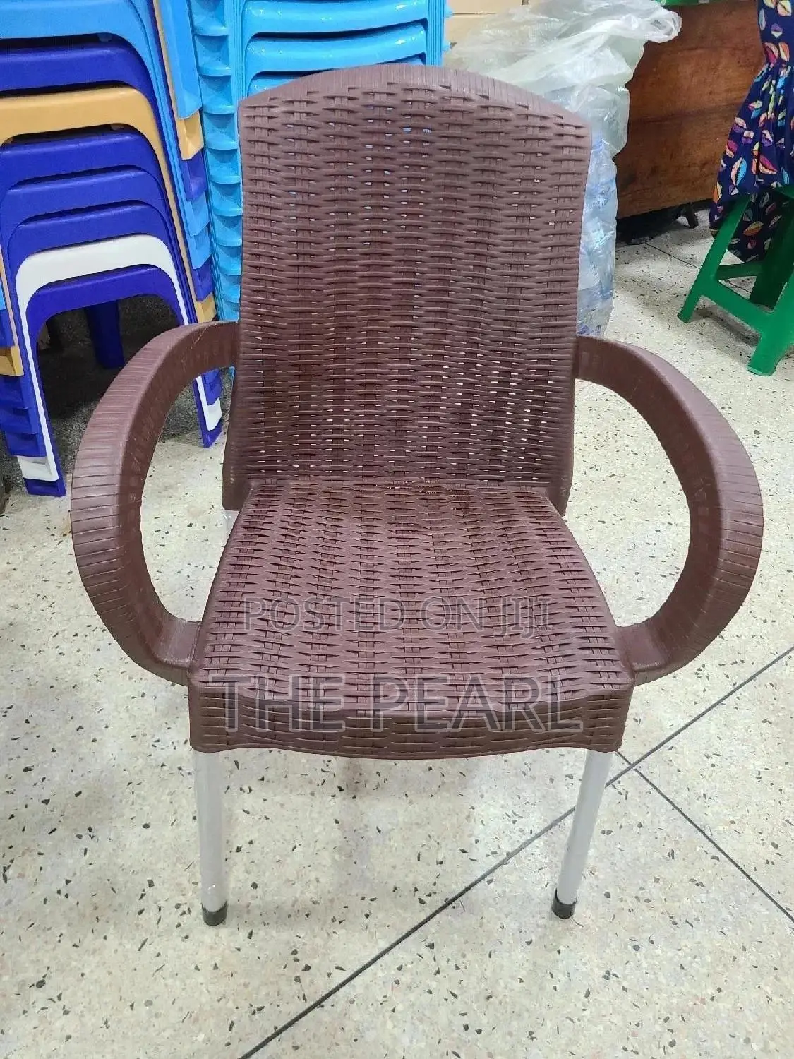 Plastic Armed Chair