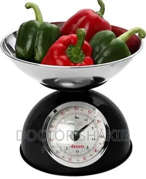 New Dexam Vintage Retro Kitchen Scale ( Black)