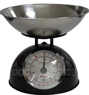 New Dexam Vintage Retro Kitchen Scale ( Black)