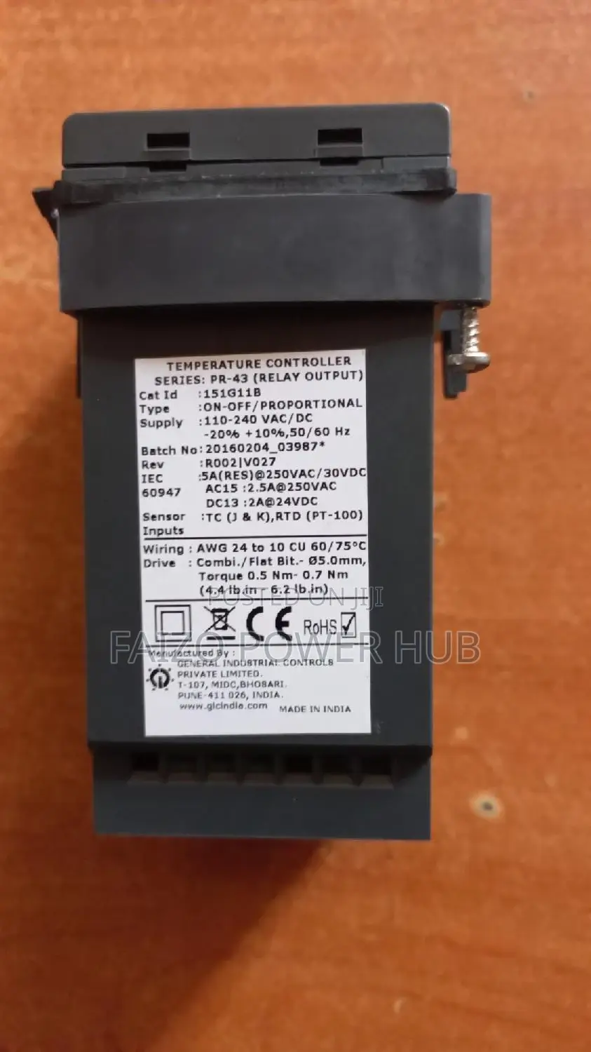 Temperature Controllers