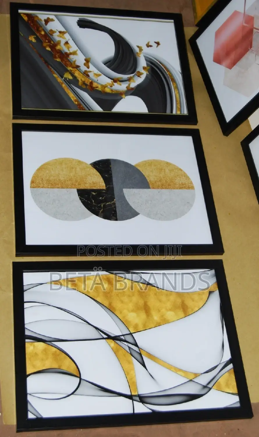 Frame. Clock. Photo Boards