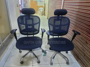 Headrest Office Chairs, 2 Pieces