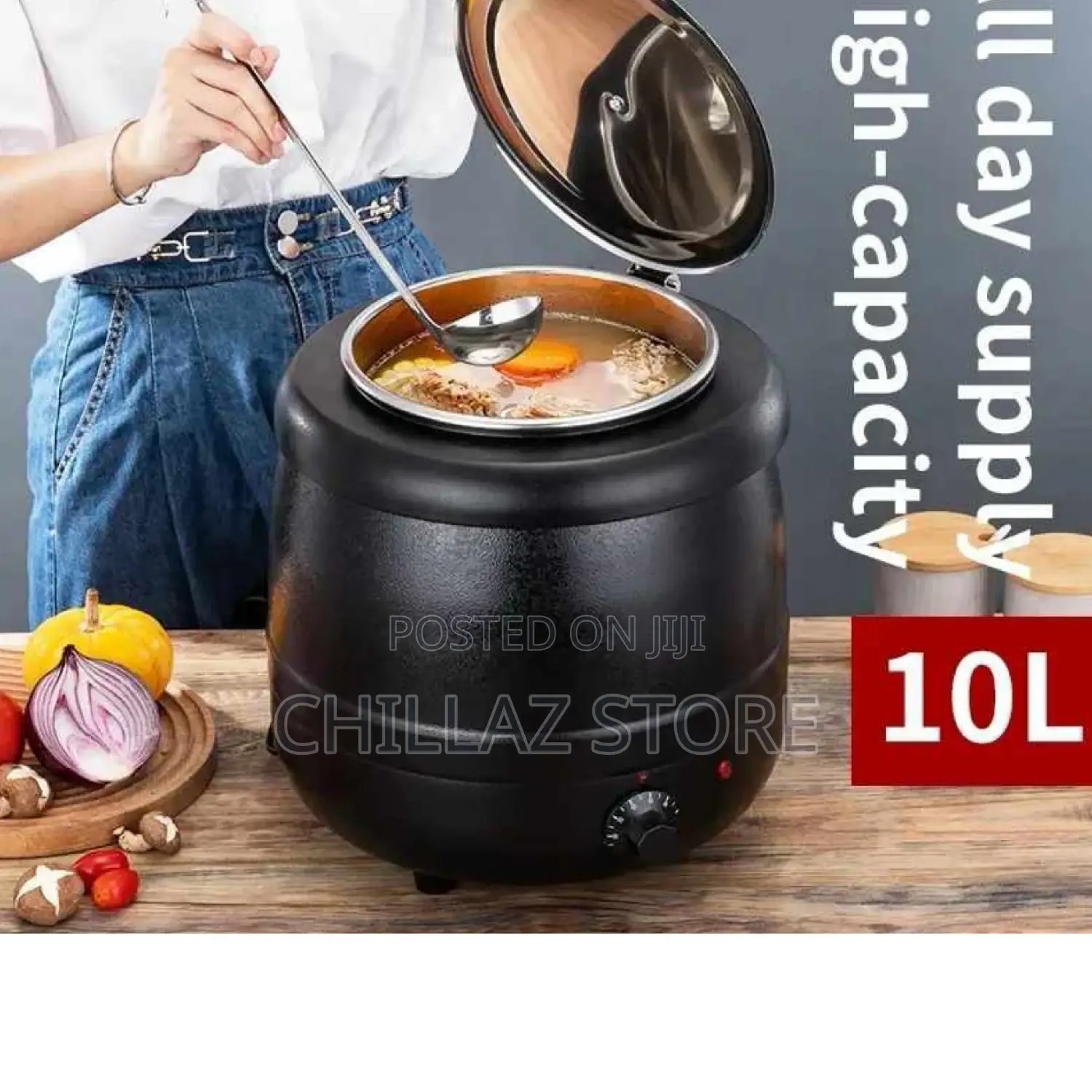 Electric Soup Heating/ Warmer Kettle.