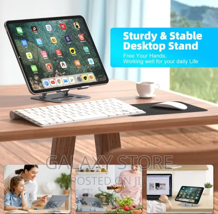 360 Foldable Laptop Stand Holder for Desktop