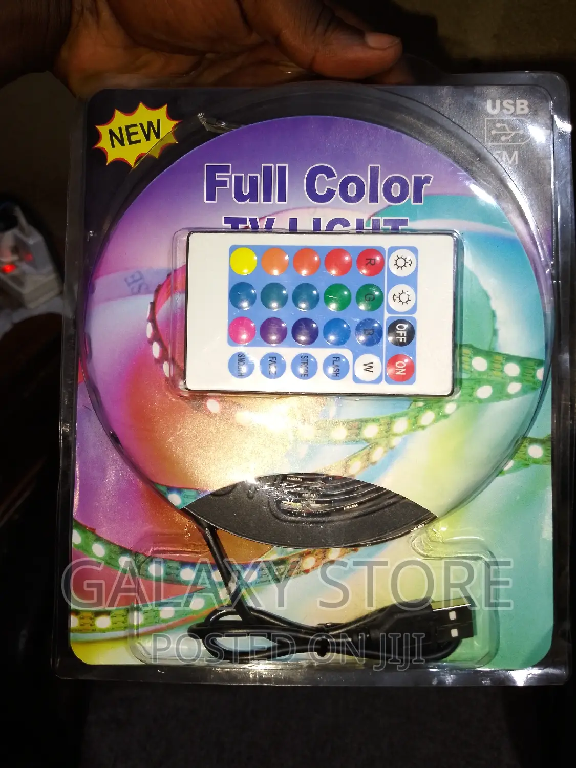 Usb App Controlled Tv RGB Strip Light 5m All Colors With Remote
