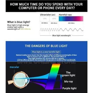 Unisex Computer Anti Blue Light Glasses