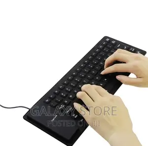 Flexible Foldable Keyboard Waterproof Silent Typing Soft Touch