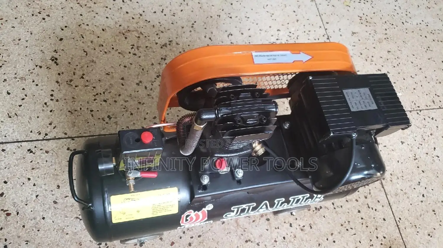 Compressor 50l, Belt Driven, Single Piston