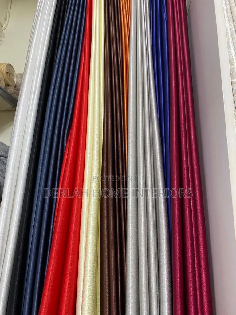 Shinny Fabric Curtains
