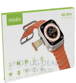 4G Ultra Max Smart Watch 4gb Ram / 64gb HD Screen 2.2 Inch
