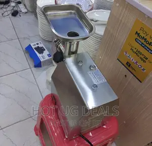 Electric Meat Mincer NO. 10 - Silver