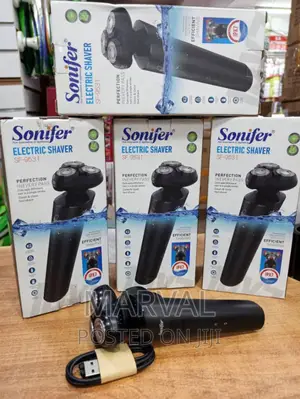 Sonifer Dry Wet Beard Trimmer, Rechargeable Washable Shaver